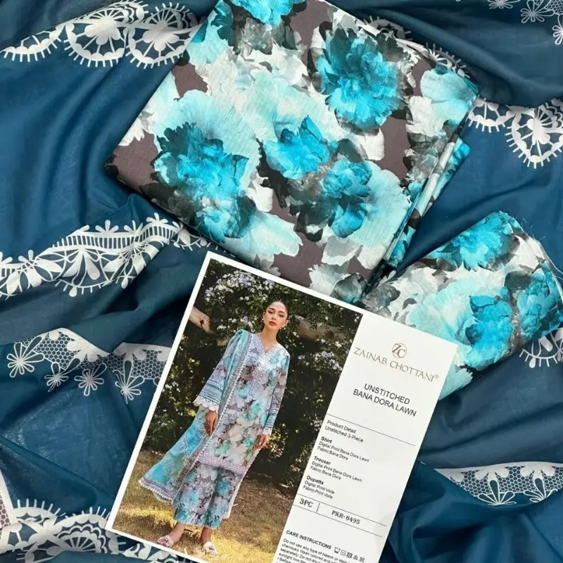 Zainab Chottani ORIGANL BANA DORA LAWN