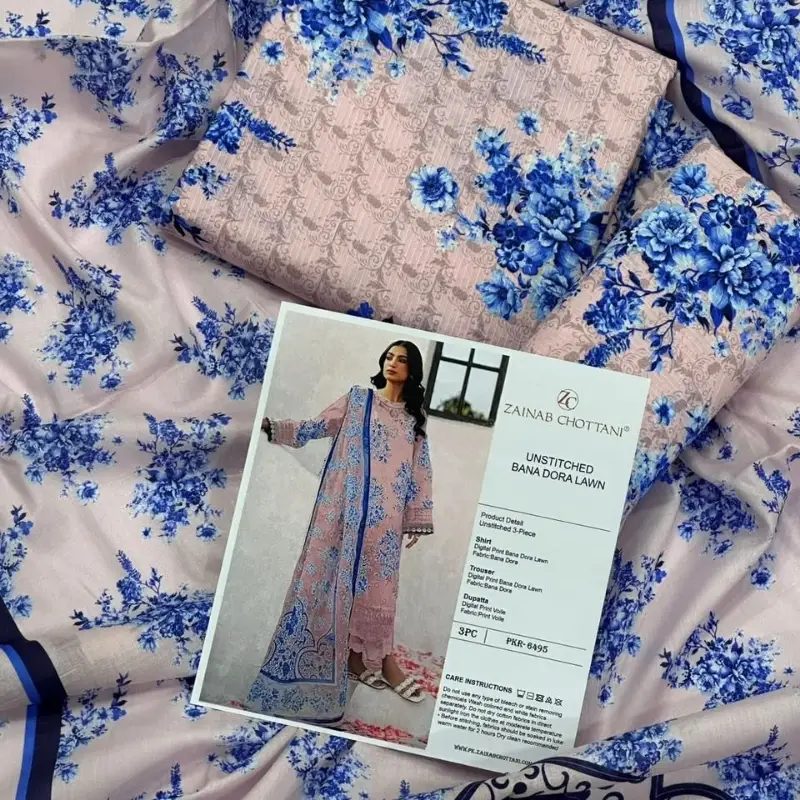 Zainab Chottani ORIGANL BANA DORA LAWN