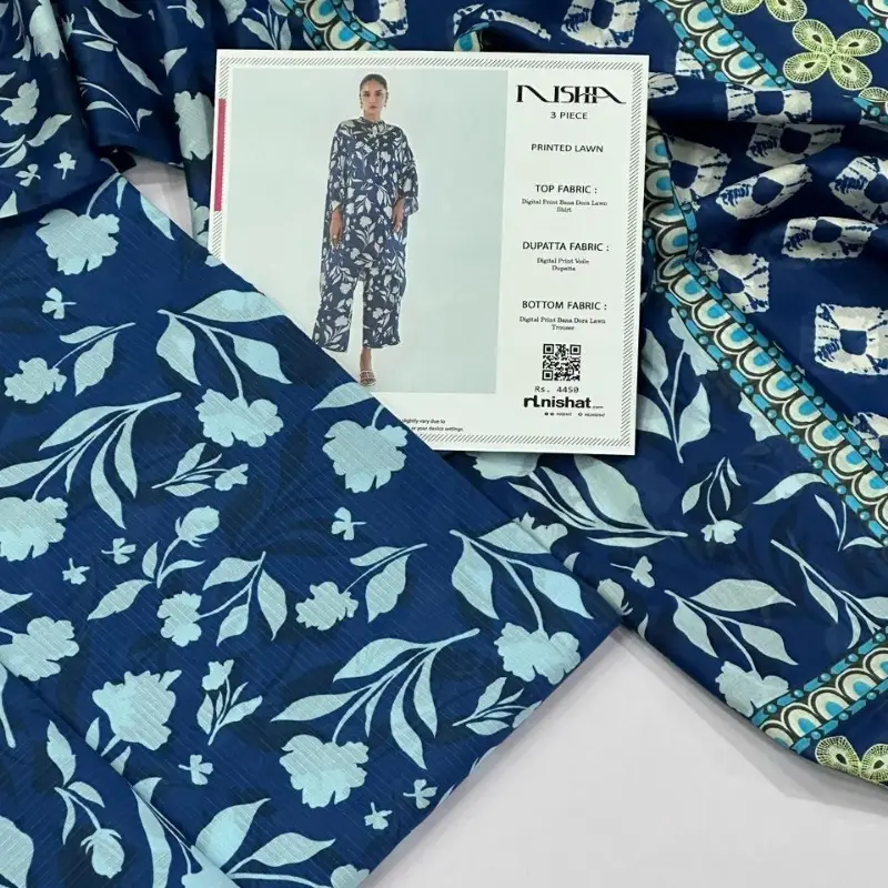 Nishat 100% ORIGANL BANA DORA LAWN
