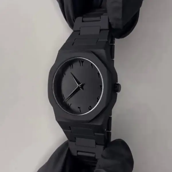 Black Real Arabic Aura watch
