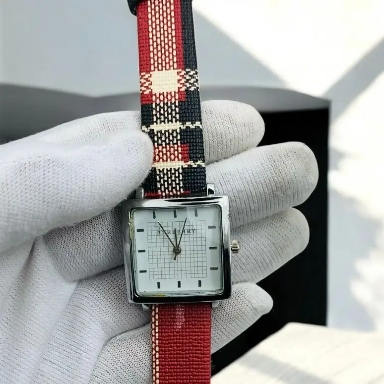 Burberry Leather Strap Ladies Watch
