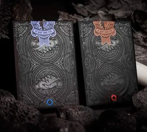 Deal With the Devil (Cobalt Blue) UV Playing Cards  Exclusive Edition