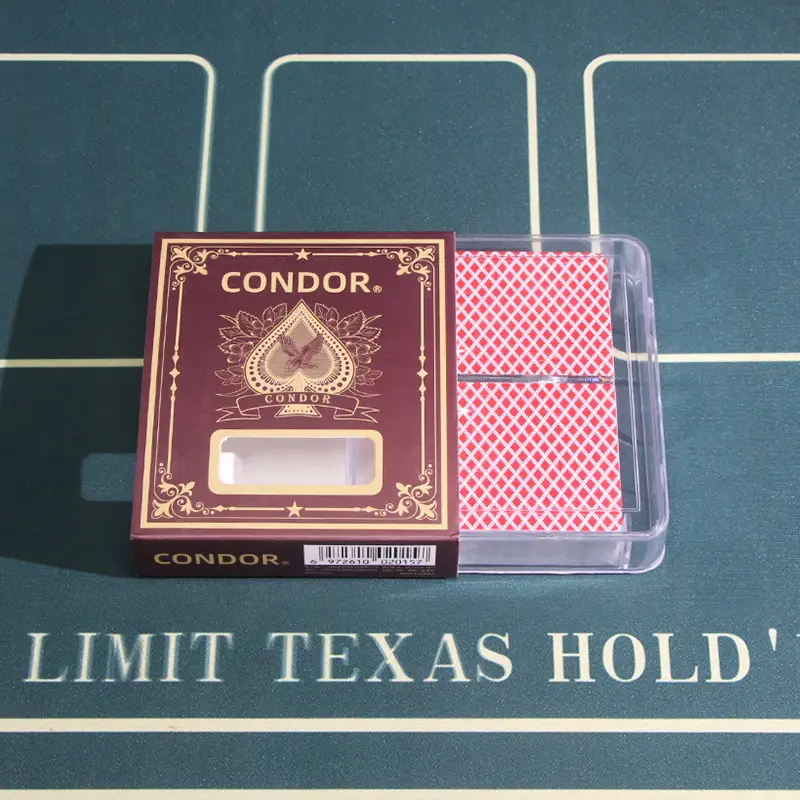Condor 100% Plastic Poker Playing Cards