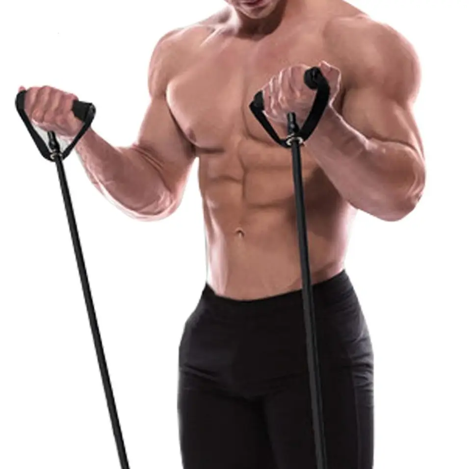 Resistance Bands Set Latex Elastic Tube Pull Rope Gym Yoga Stretch Rope Fitness Equipment