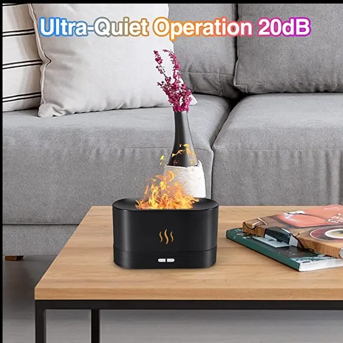 RGB Flame Humidifier and Aroma Diffuser