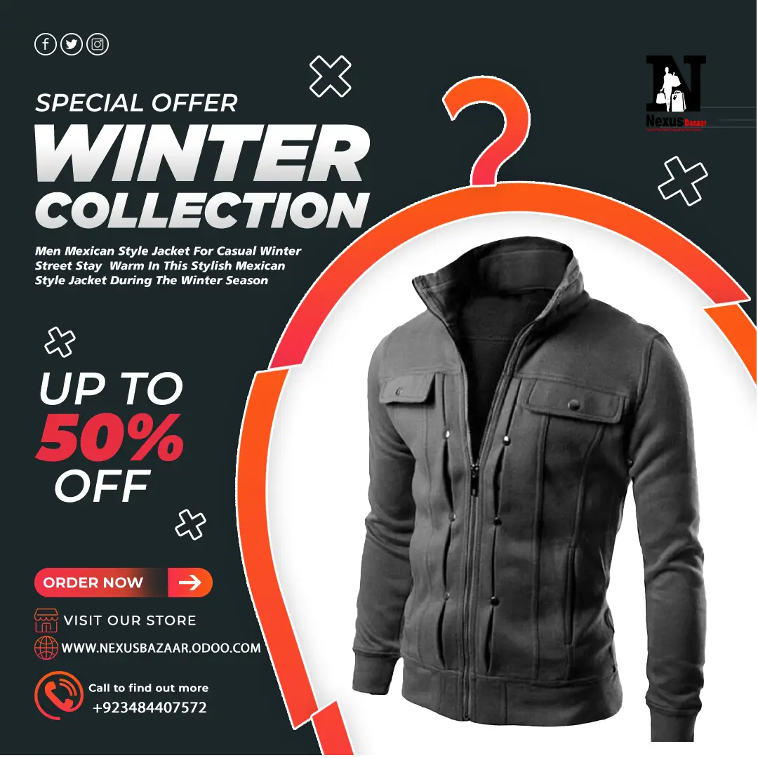 Mexican Style Jacket For Men