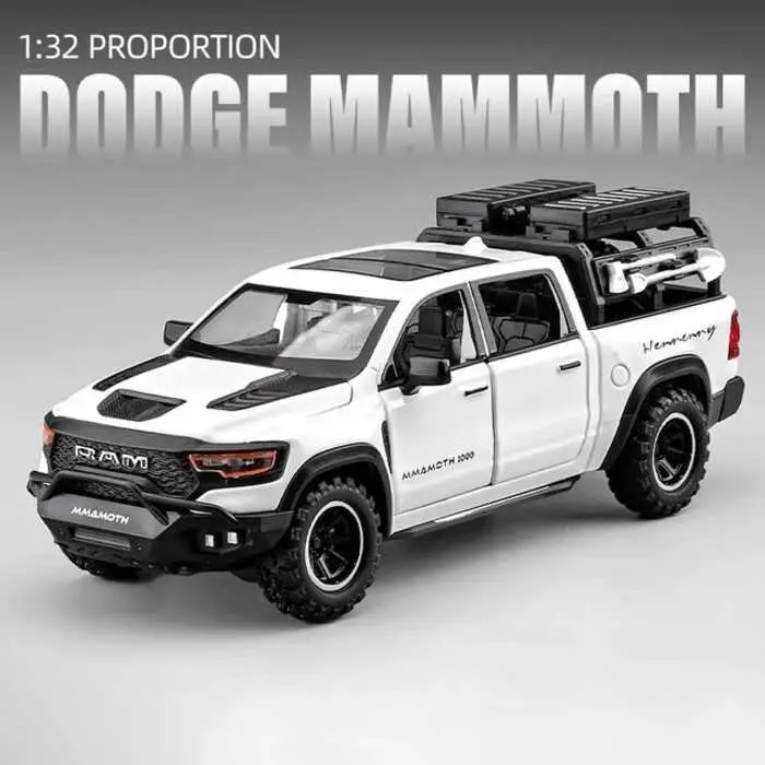 1:32 Dodge ammoth 1000 RAM TRX Alloy Scale Trucks Diecast Model
