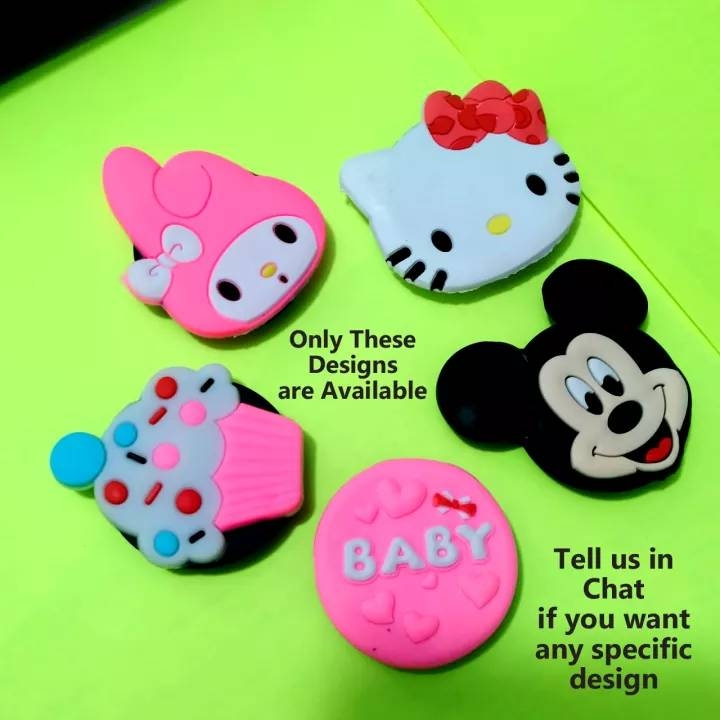 Cute 3D Pop Socket Stand Finger Holder for Mobiles for Girls