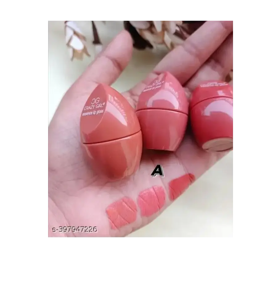 Egg Lipgloss 6pcs Set | Highly Pigmented Cutest Mini Egg Lip Gloss Crazy Girls