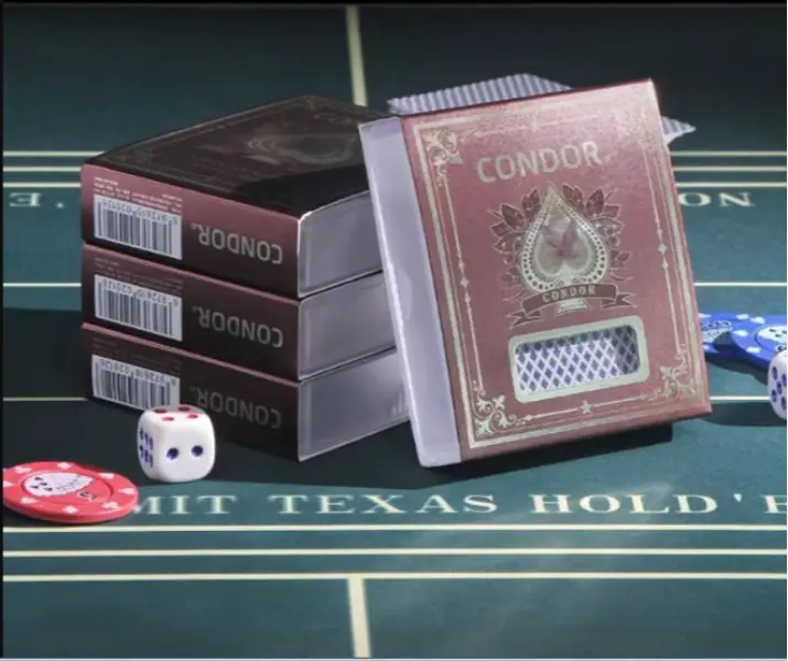 Condor 100% Plastic Poker Playing Cards