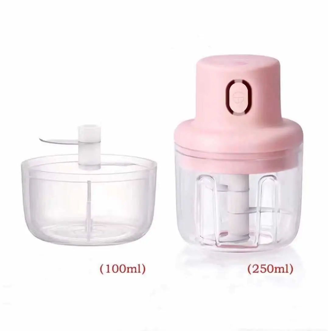 Mini Electric Chopper, Multifunctional Electric Vegetable Cutter, USB Rechargeable Potato Smasher, Meat Grinder Food Chopper Kitchen Tools