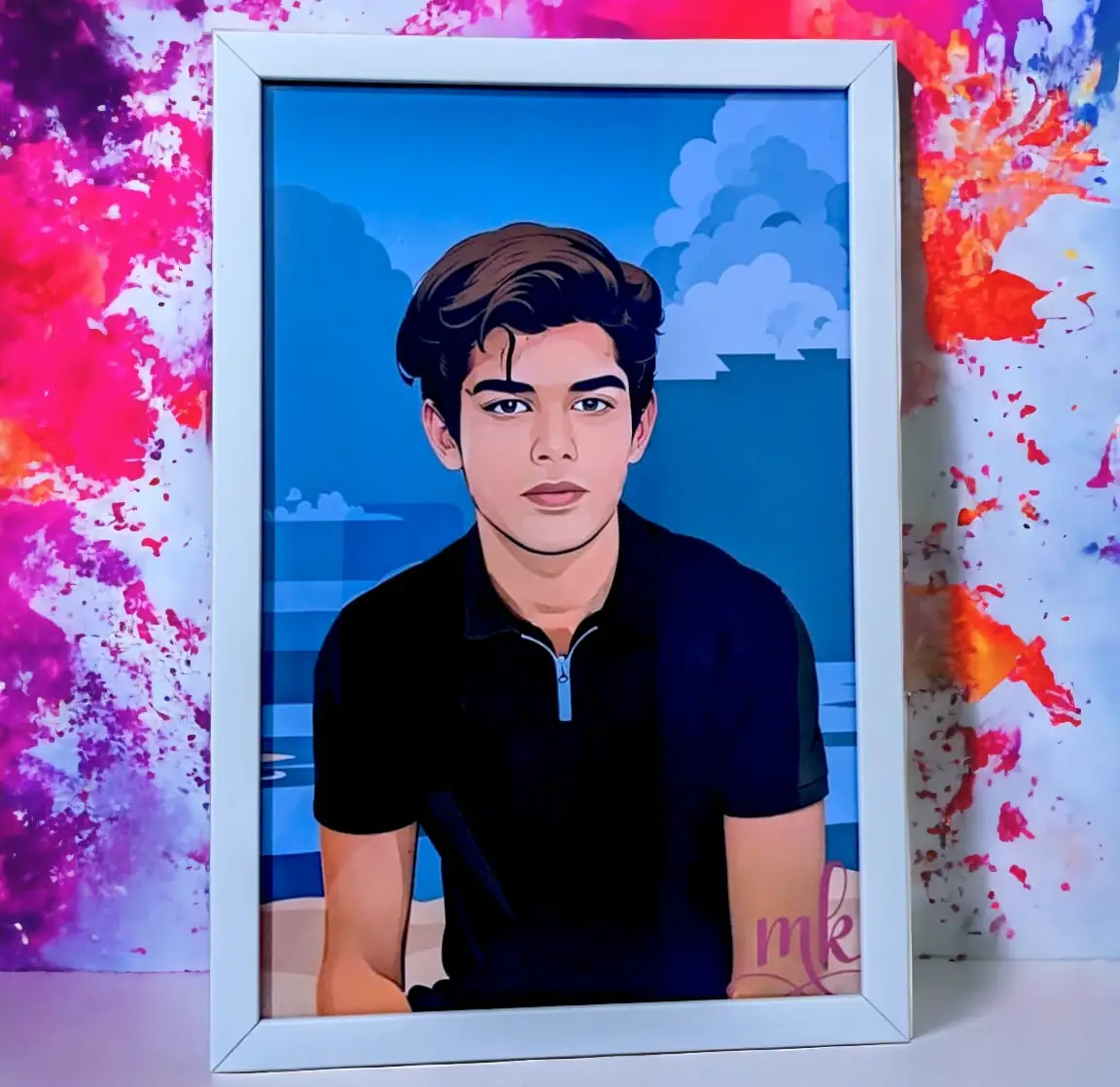Customized Digital Art Wall Frame