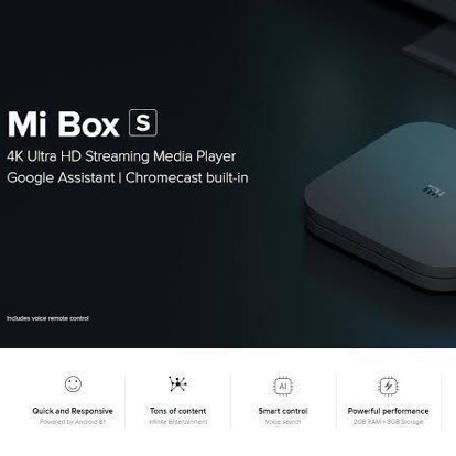 Mi Tv Box S 4k Smart Tv 2gb+8gb