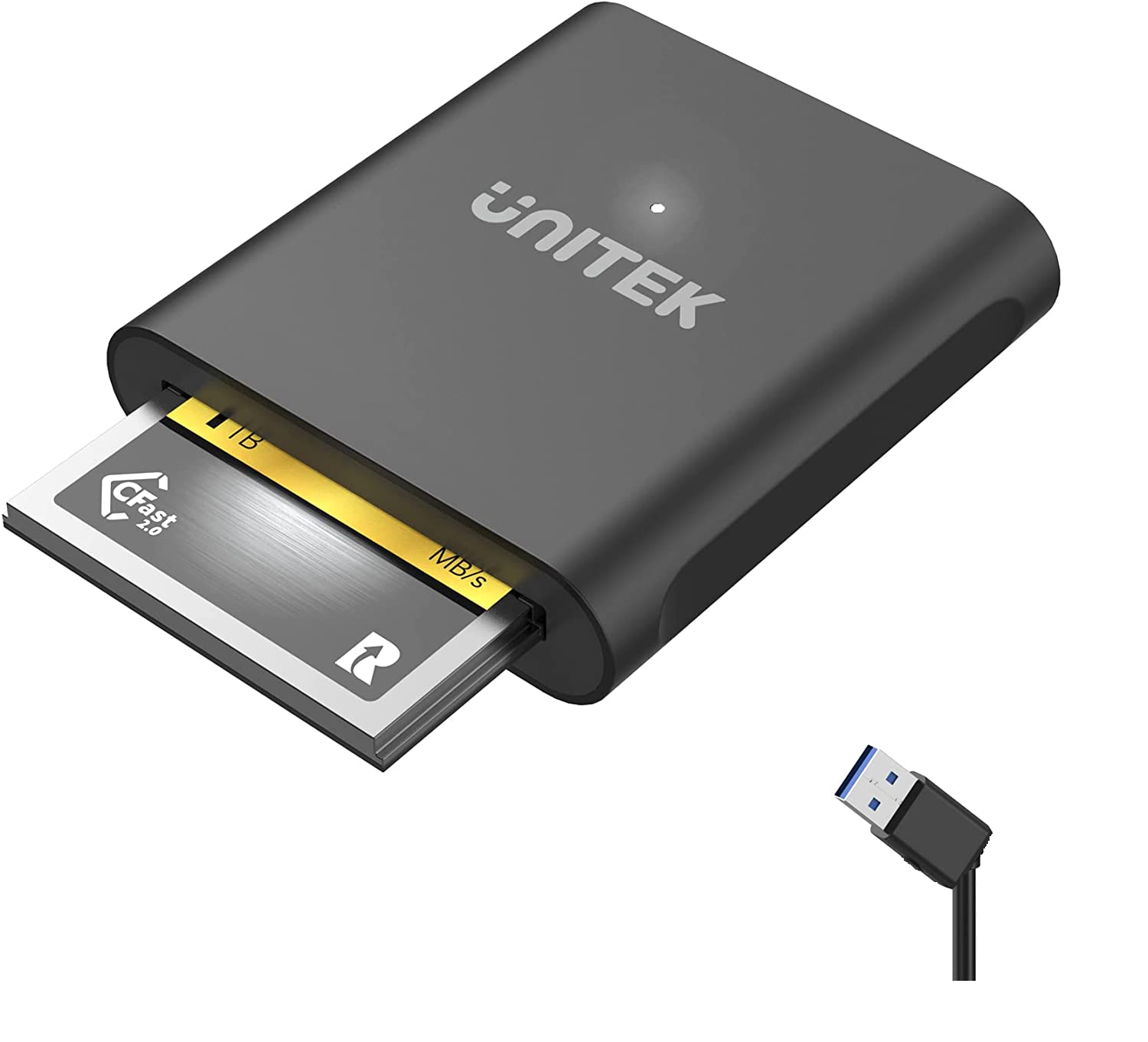 UNITEK Portable CFast Card Reader With USB 3.0 & Type C Cable