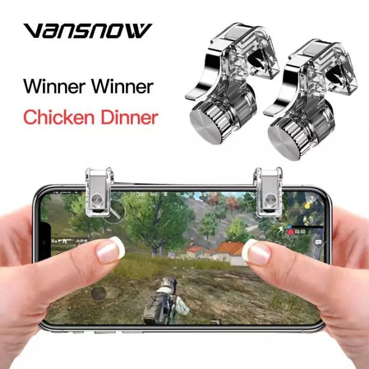 PUGB R11 L1R1 Mobile Game Trigger Fire Button Handle Grip
