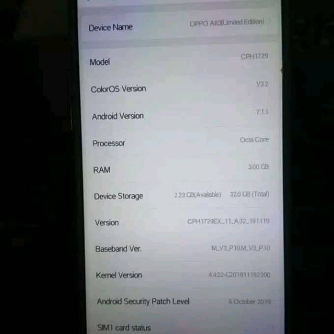 Oppo A83