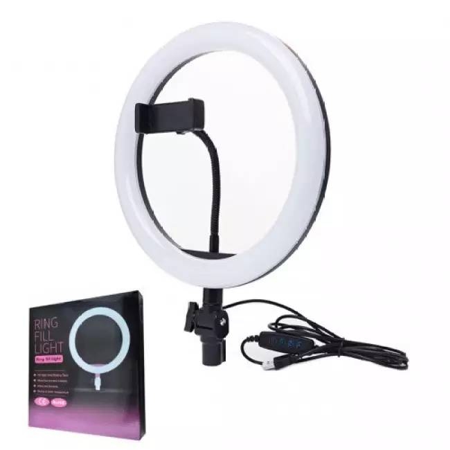 Ring fill light with Tripod Stand, Video Lovers 26 cm