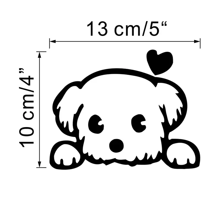 Cute Dog Switch Stickers Living Room Decorations Diy Computer Decals Animals Wall Mural Art Vinyl Posters