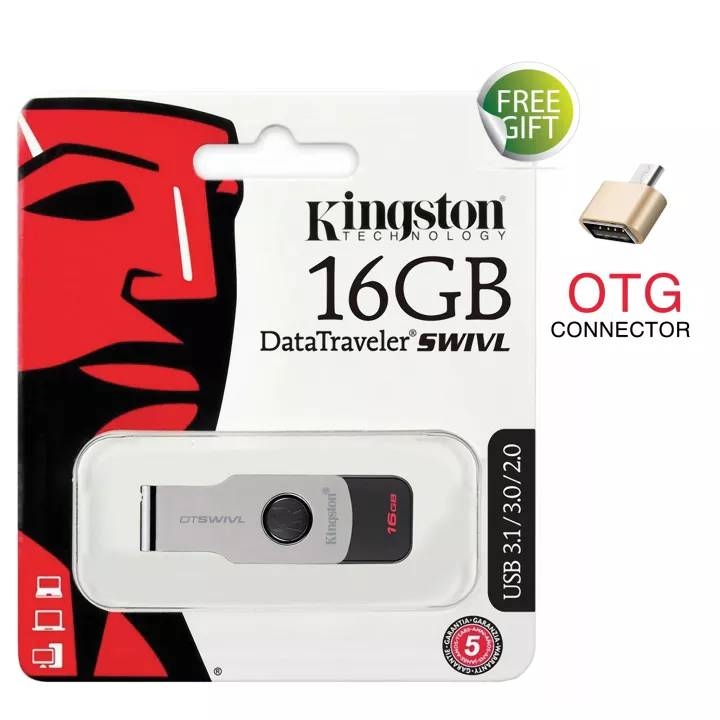 Kingston 16/32/64 GB Data Traveler Swivl High Speed 3.1