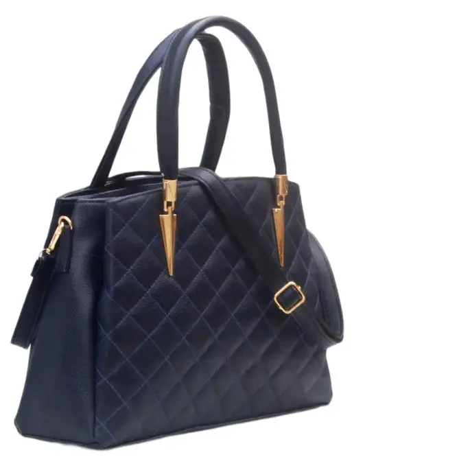 Leather hand bag