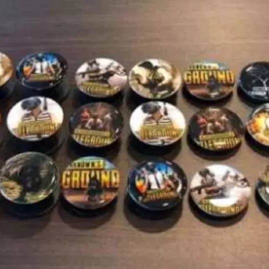 Shuffle PUBG Stylish Pop Socket - For All Mobiles