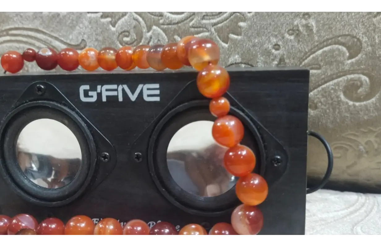 Real Aqeeq Stone Tasbih