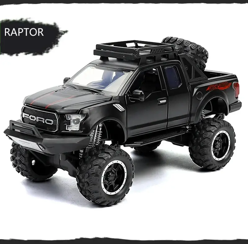 1:32 Scale ABS Toy Vehicle Model Ford F-150 Off Road Pickup Truck