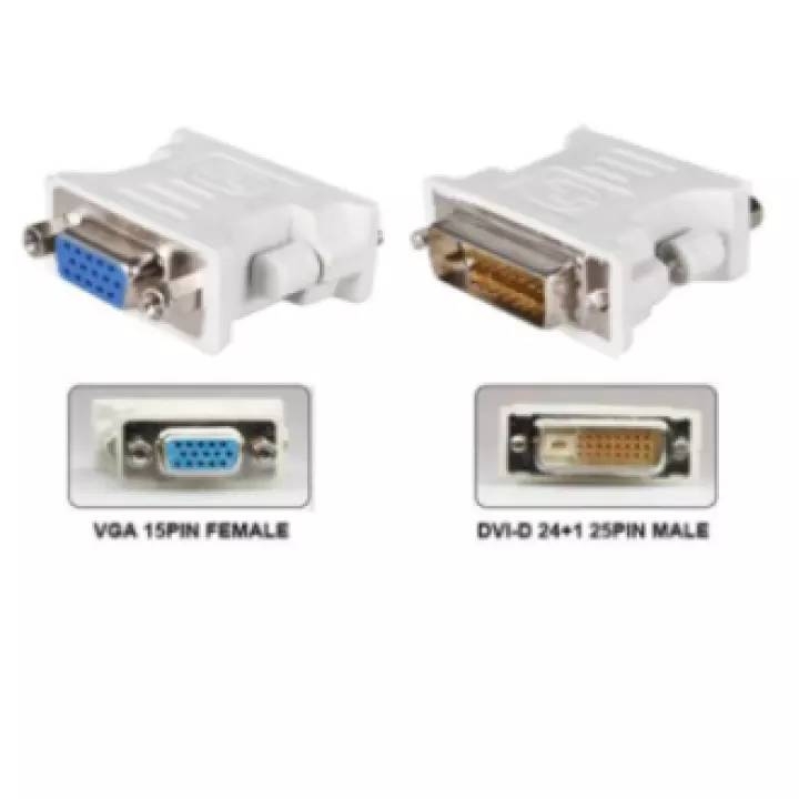 DVI to VGA Adapter Converter (DVI/24+5 Pin Male to VGA