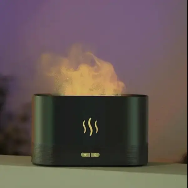 RGB Flame Humidifier and Aroma Diffuser