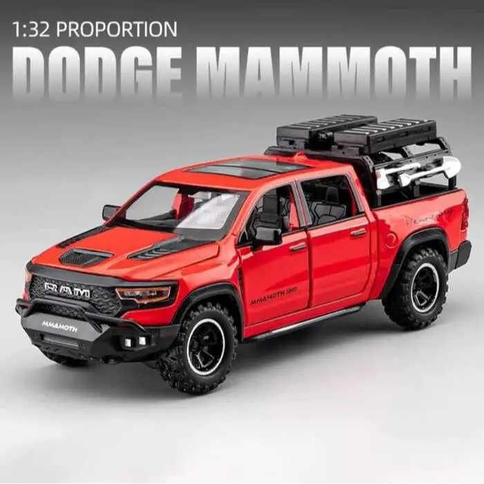 1:32 Dodge ammoth 1000 RAM TRX Alloy Scale Trucks Diecast Model