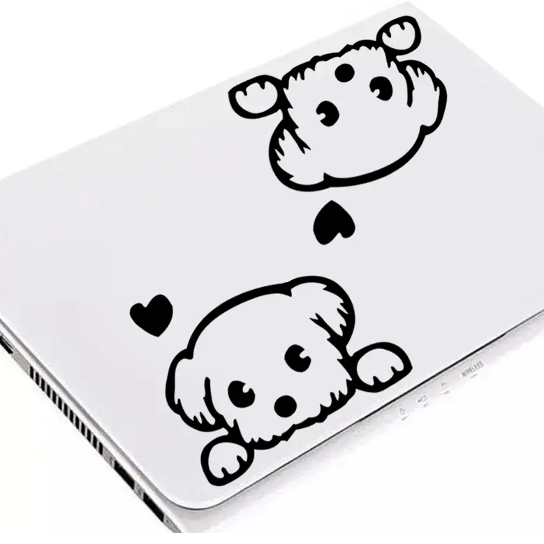 Cute Dog Switch Stickers Living Room Decorations Diy Computer Decals Animals Wall Mural Art Vinyl Posters