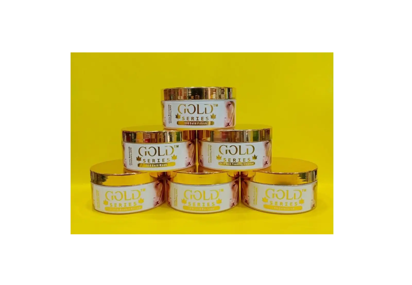 GOLD SERIES 6 Step complete faicail Best Quality...|  24k gold facial