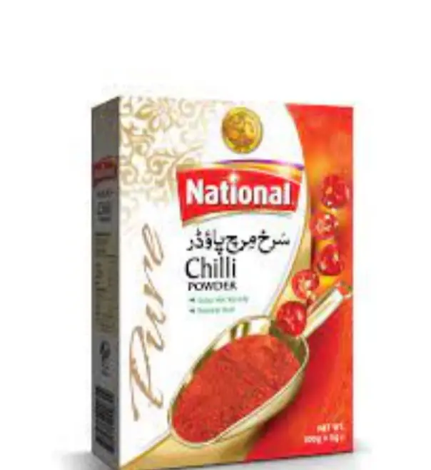 NATIONAL RED CHILLI POWDER 100gm