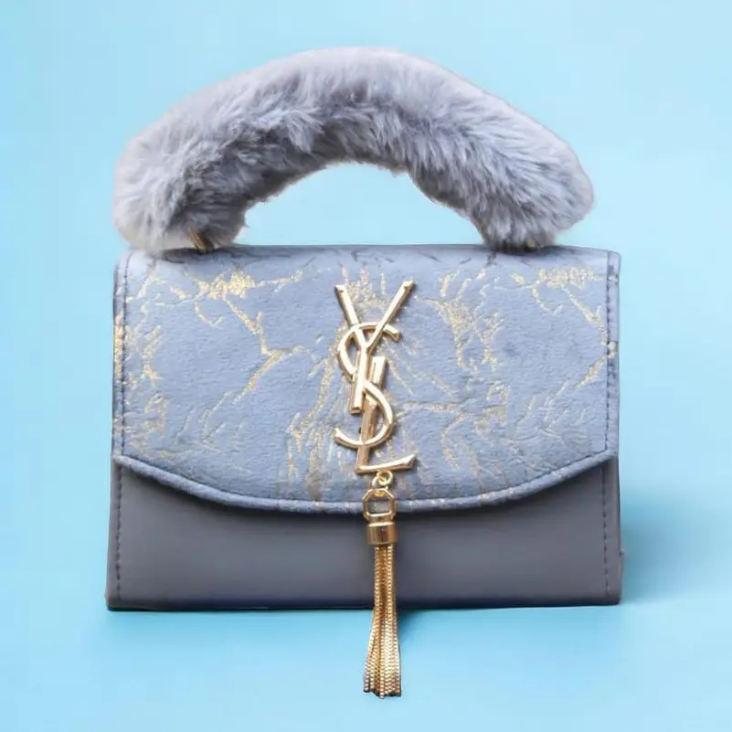 Women's PU Leather Stylish Top Handle Hand Bag