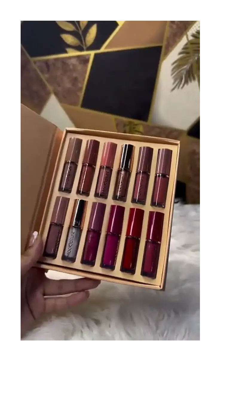MOCULLARE  12pcs LIPGLOSS SET