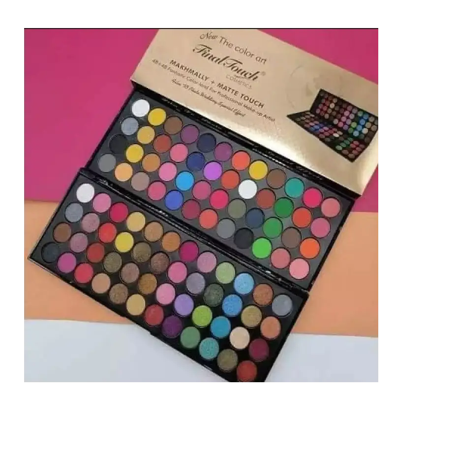 Mielana 48+48 eyeshade kit | Final Touch Eyeshadow Palette 48+48 Colors Matte & Shimmer