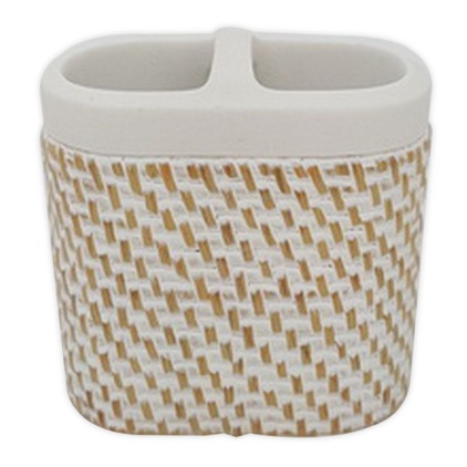 Coastal Beaded Toothbrush Holder