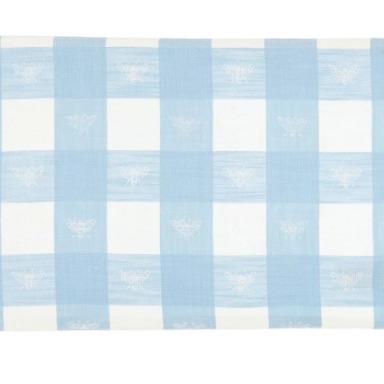 Gingham Bee Placemats in Skyway (Set of 4)
