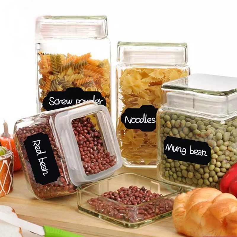 36PCS/Set Erasable Blackboard Sticker Craft Kitche