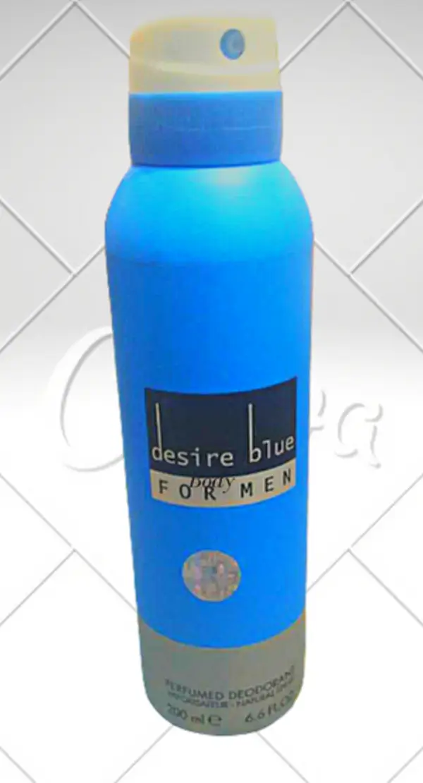 Desire Blue Body Spray For Men | Elegant and Refreshing Body Spray | Safe For Skin