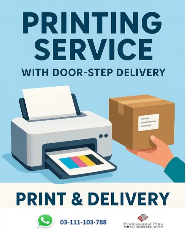 Per Paper Print Services - Gulshan-e-Maymar Only