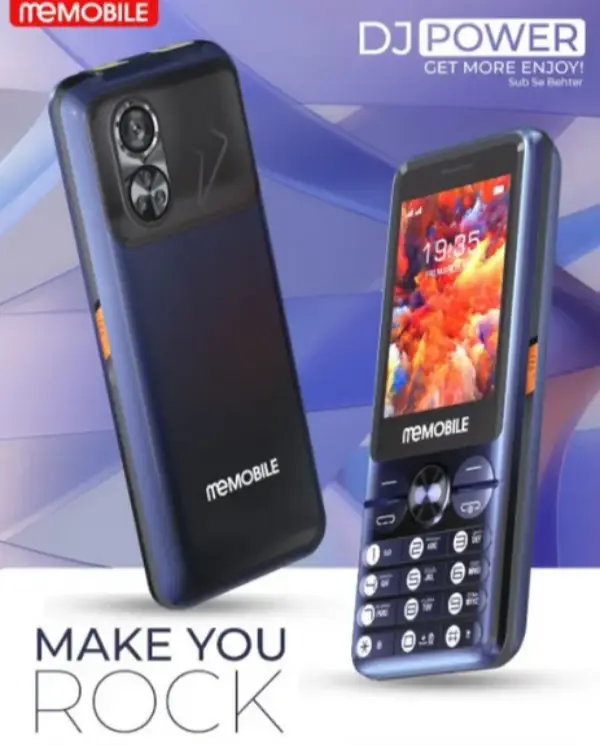 MeMobile DJ Power 3 Sim with Big Speaker