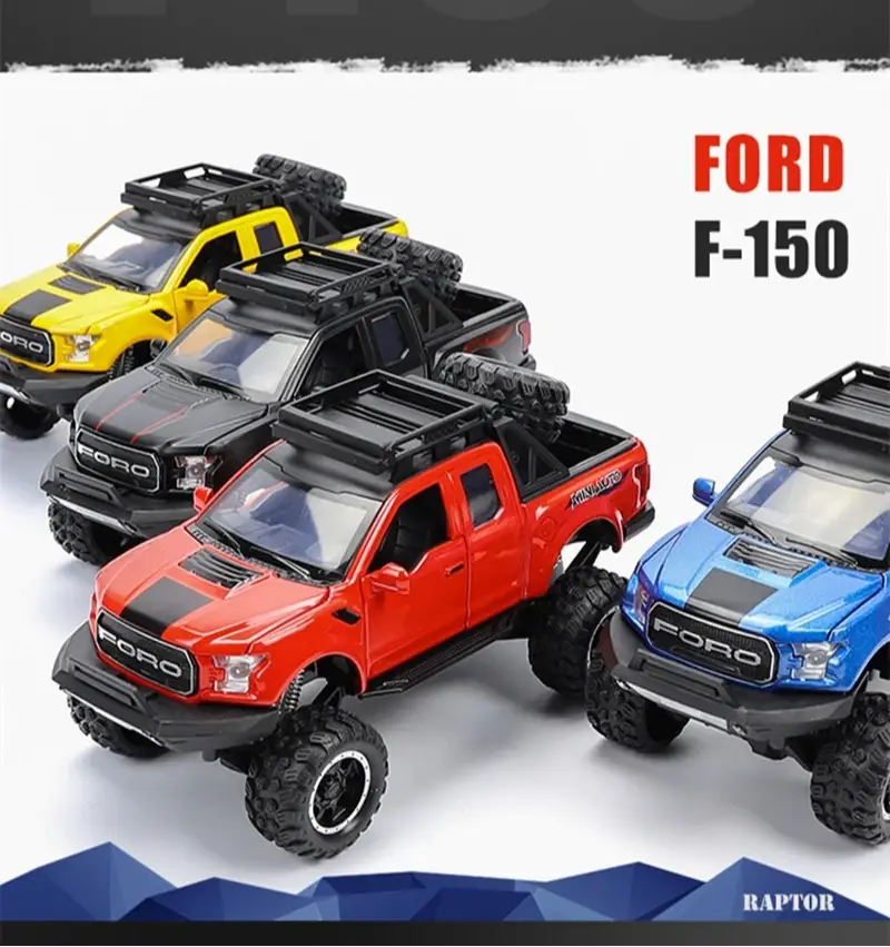 1:32 Scale ABS Toy Vehicle Model Ford F-150 Off Road Pickup Truck