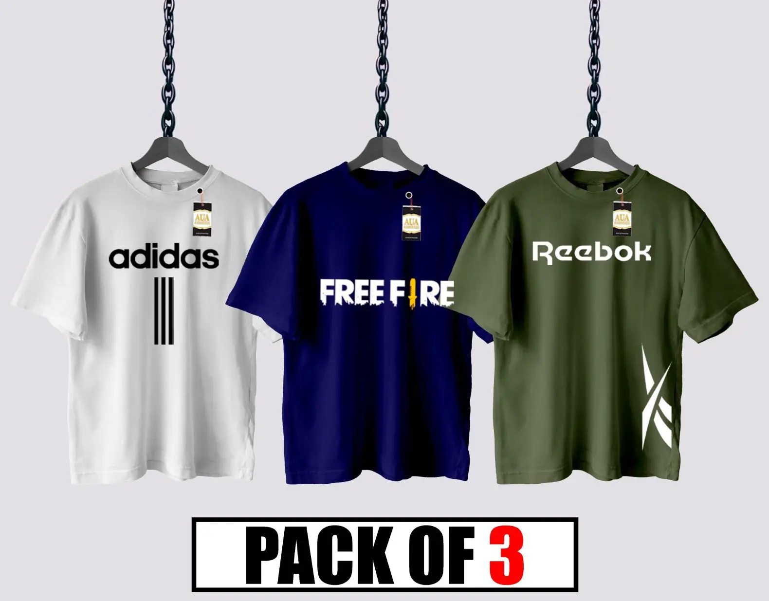 Pack Of Three T-Shirt