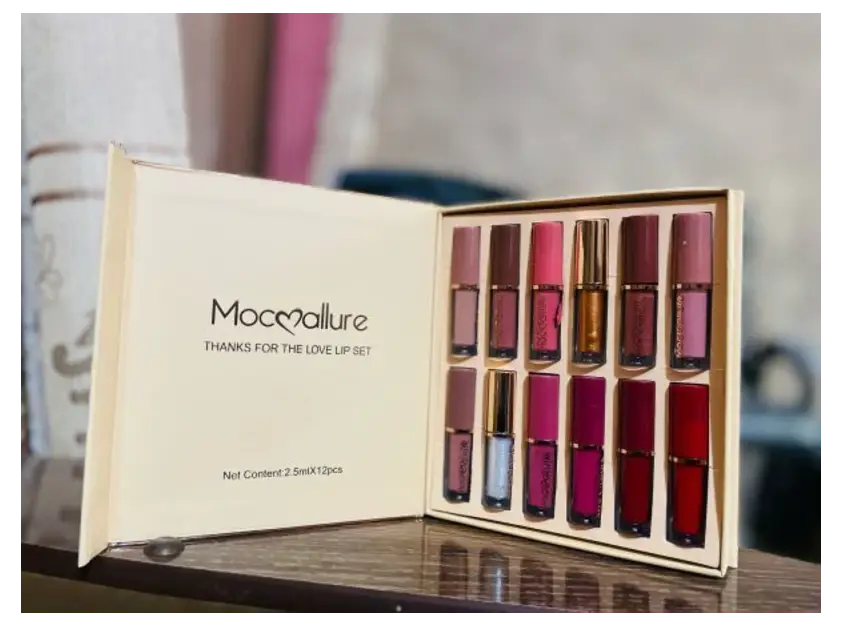 MOCULLARE  12pcs LIPGLOSS SET