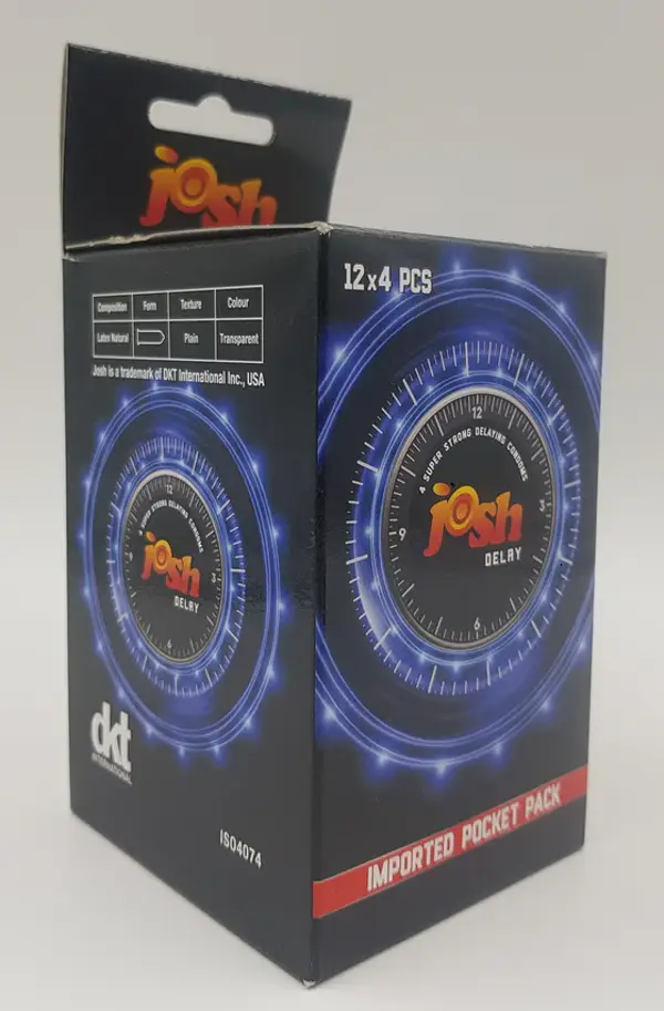 Josh Delay  Condoms - 36 Condom Pack (12 x 3s)