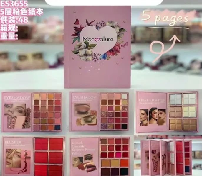 Mocallure 5 in 1 Makeup Book Palette...