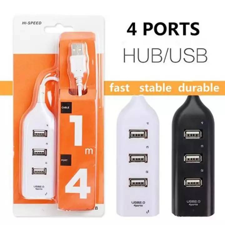 4 Ports Usb Hub 4in1