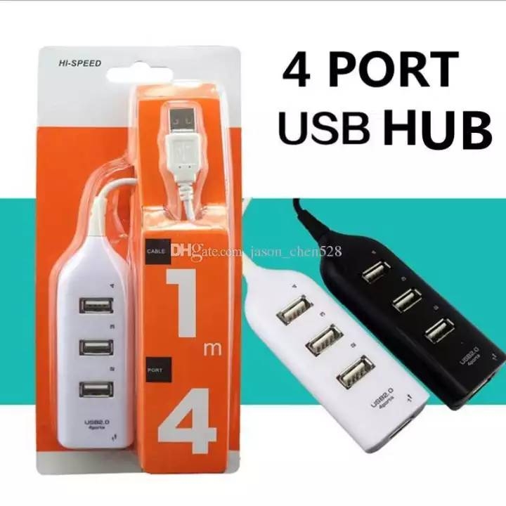 4 Ports Usb Hub 4in1
