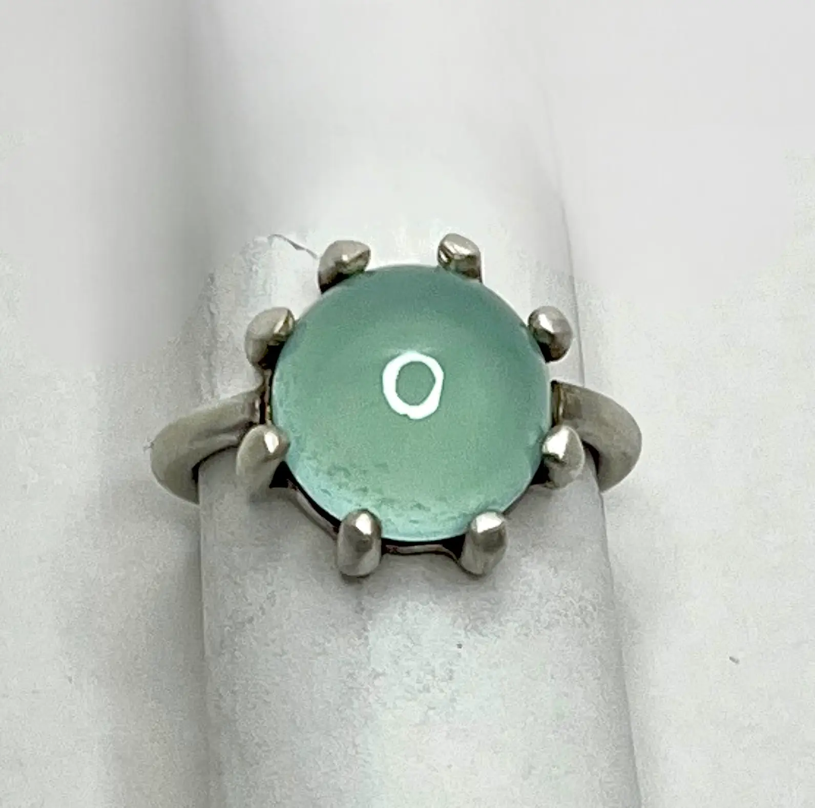 PERUVIAN CHALCEDONY RING
